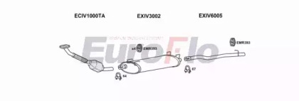 Система выпуска ОГ EuroFlo IVDAI23D 7003F